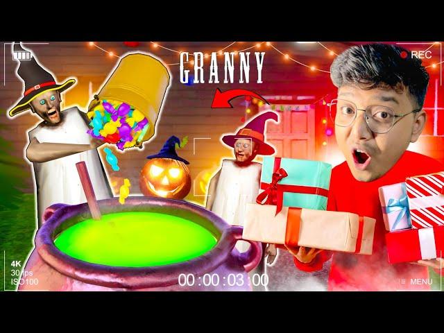 Granny Halloween  hard mode escape || Yeah Noob Gamer