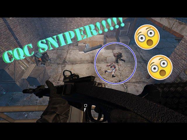 PAYDAY 2 CQC SNIPER WITH RED DOT SCOPE PRACTICE