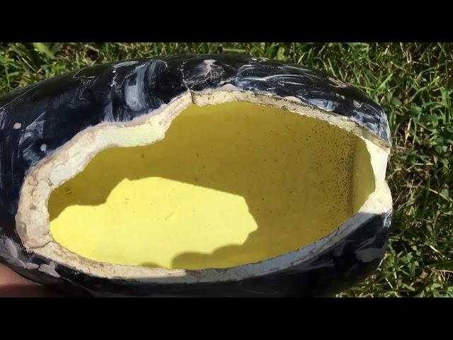 Making elemental sulfur from rocks