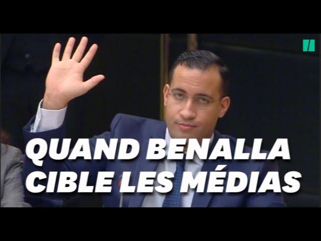 Benalla critique les médias (mais les cite quand ça l'arrange)