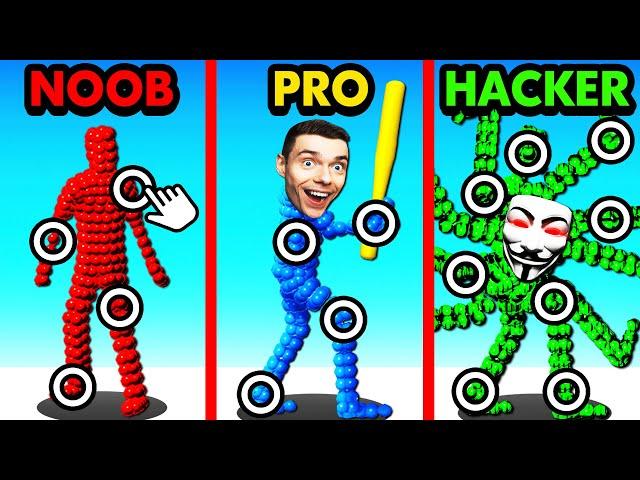 NOOB vs PRO vs HACKER ANGLE FIGHT