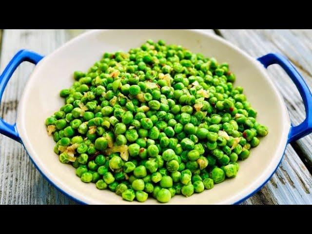 Peas | This is the Best Way to Cook Frozen Peas in 5 min