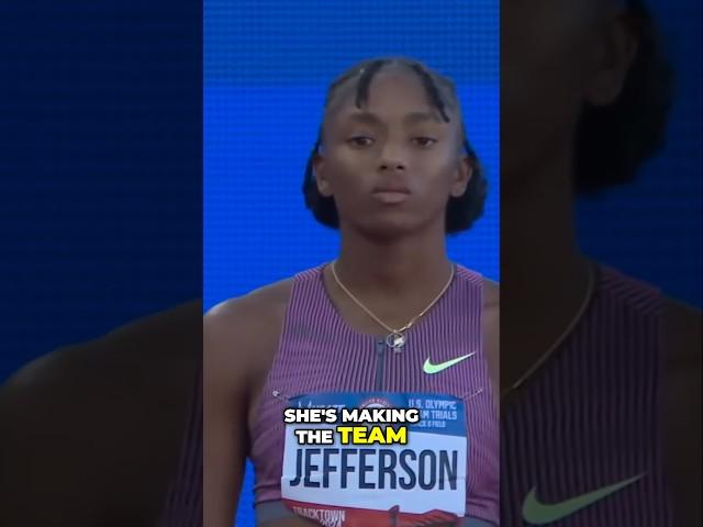 Introducing the Fastest Women in Track: Melissa Jefferson #viral #shorts #sports #trending