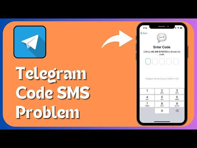 Telegram Code SMS Problem | Telegram Verification Code Problem iPhone