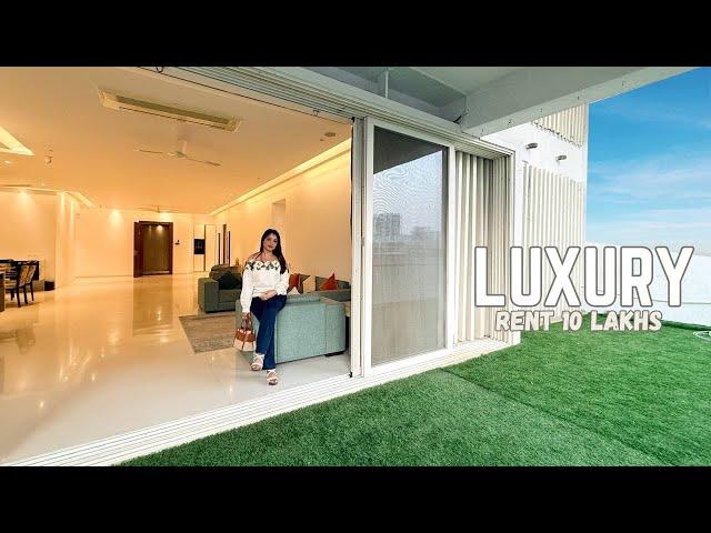 Ultra-Luxury 5BHK Apartment in Juhu ️ | Fully Furnished  Ready to Move In  For Lease 