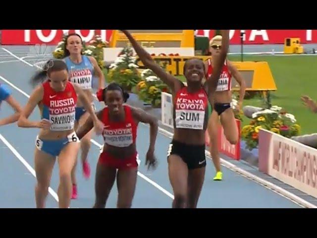 Sum upsets Savinova in 800m Championship - Universal Sports