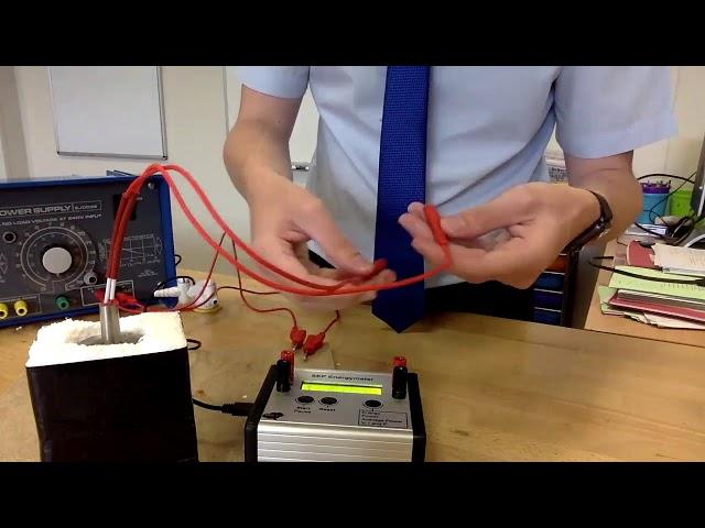 Specific Heat Capacity Demonstration GCSE 9-1