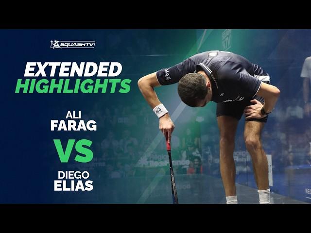 "I will remember that match forever" |  Farag v Elias  | Paris Squash 2024 | Extended Highlights