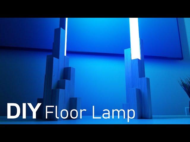 DIY LED Floor Lamp - Full Walkthrough