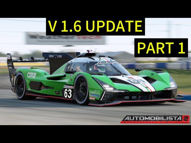 Automobilista 2 V1.6 Part 1 Hypercars