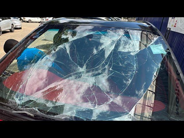 How My Protesting Fans Crushed My Lancer Windscreen / Driving Kenyan Prince / Finance Bill