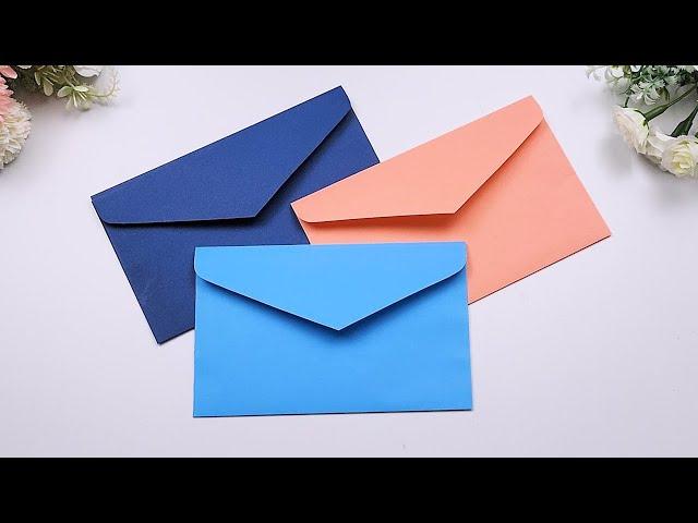 Easy Origami Envelope Tutorial | How to Make Paper Envelopes