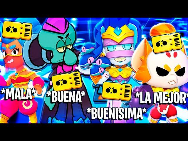  LAS MEJORES Y PEORES  SKINS DE LOS BRAWL PASS (PARTE 2)