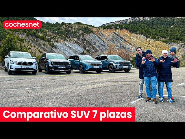 SUV 7 PLAZAS | Prueba / Comparativa / Test / Review en español | coches.net