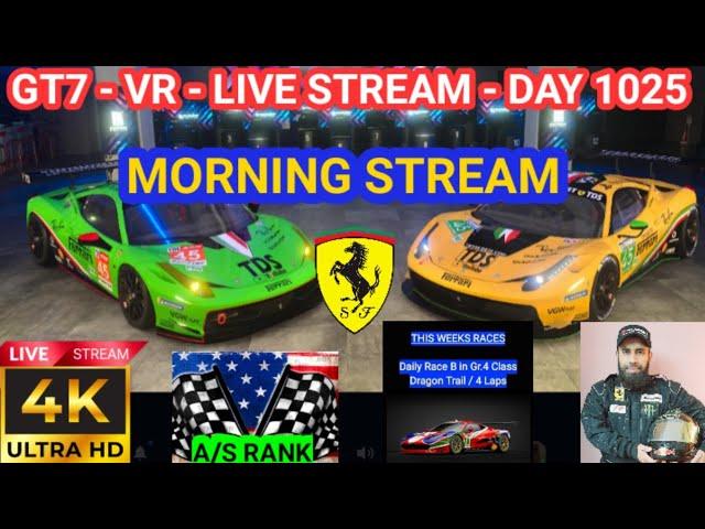 GT7 Day 1025 in VR (BACK TO THE USA) - LIVE GAMEPLAY - Cockpit Cam - TCS OFF - v1.54