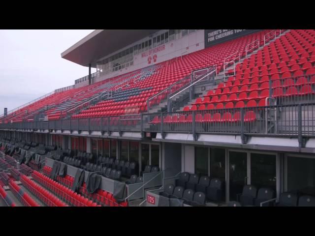 New BMO Field: Fly Through (Live-Action Footage)