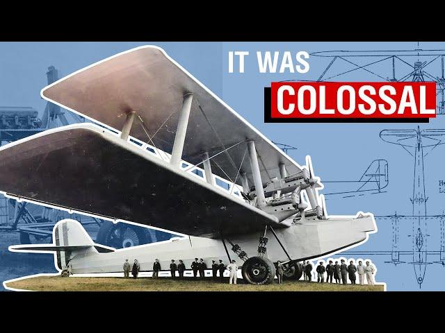 The Largest Biplane Ever Flown | Caproni Ca.90 [Aircraft Overview #23]