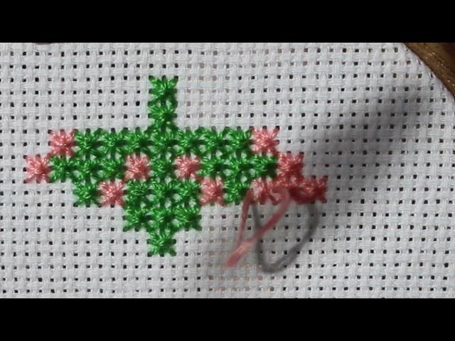 Вышивка болгарский крестик |015