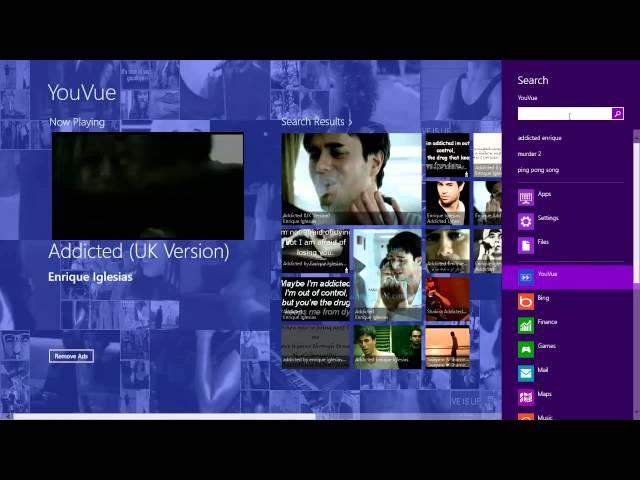 YouTube Metro App Windows 8