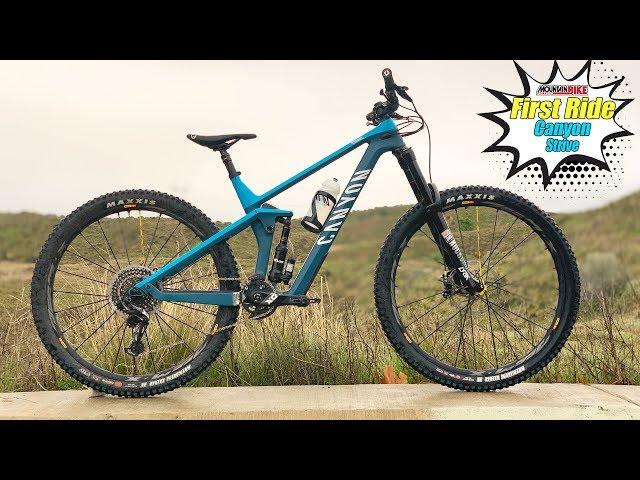 First Ride 2019 Canyon Strive - Mountain Bike Action Magazine