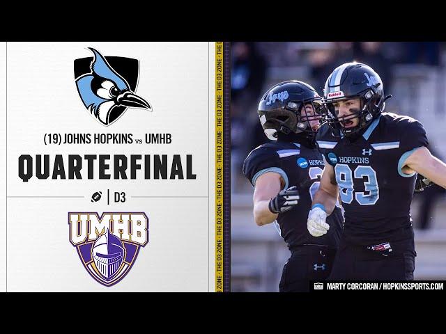 #19 Johns Hopkins vs. Mary Hardin-Baylor Highlights | D3 Football Quarterfinals 2024