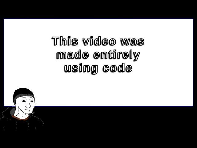 [Remotion] This video was made entirely using code