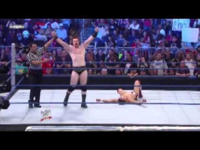 Sheamus Brogue Kick On Daniel Bryan