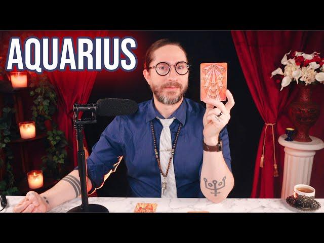 AQUARIUS - RARE PROPHECY! YOU WON'T BELIEVE WHAT'S COMING! (tarot reading asmr)