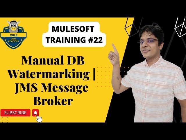 #22: Manual DB Watermarking  | JMS Message Broker