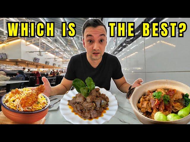 Malay vs Chinese vs Indian Street Food Kuala Lumpur 