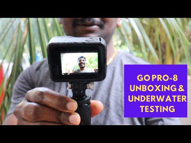 Go Pro Hero 8 Unboxing in Tamil | Under Water Testing | Go Pro Accessories | AK Vlogs