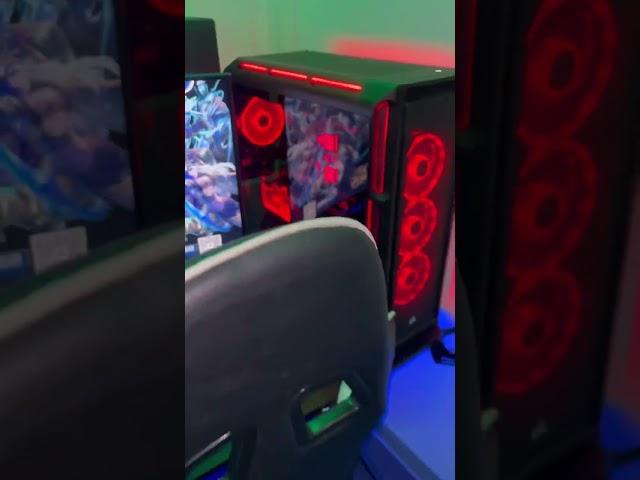 Tour inside Tech505 Esports gaming center.