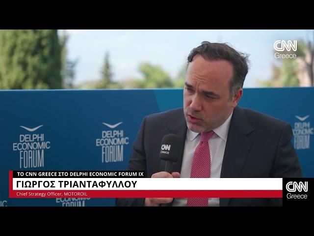 Ο Γιώργος Τριανταφύλλου στο CNN Greece