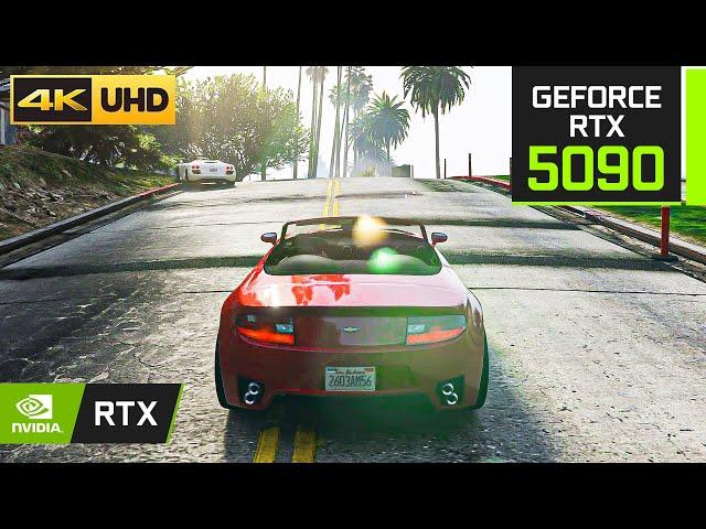 RTX 5090 in GTA 5: Enhanced Edition - 4K Max Settings RTX ON