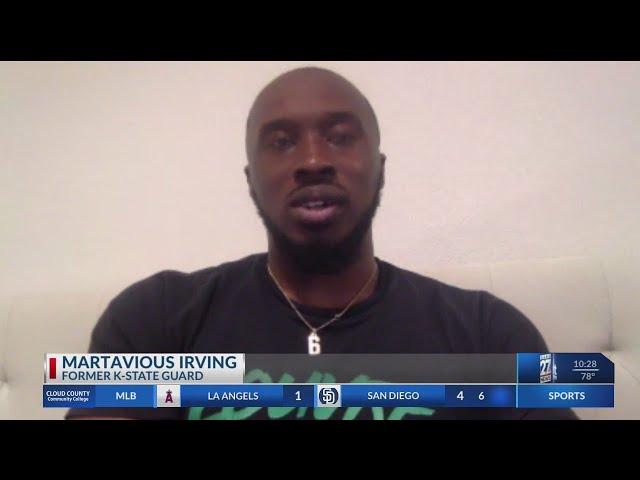 Martavious Irving previews TBT for K-State alumni