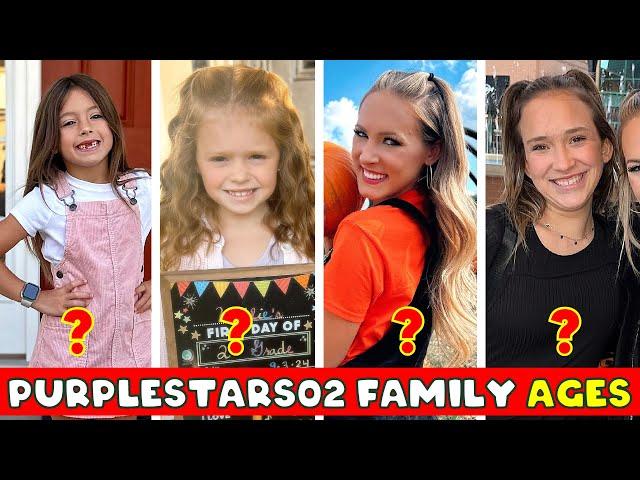 PurpleStars02 Family Real Name and ages 2024