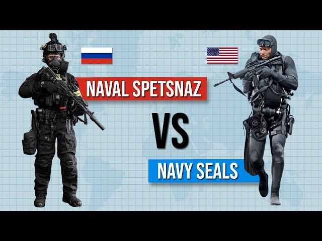 Russia’s Naval Spetsnaz vs US Navy SEALs - Who would win?