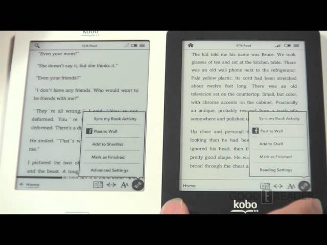 Kobo Glo vs the Kobo Touch