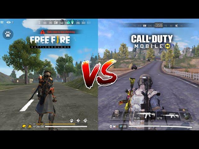 Garena Free Fire vs Call of Duty Mobile | Full Comparison | 2020 | FF vs CODM | Which one is Better?