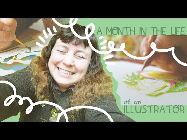A month in the life of an illustrator