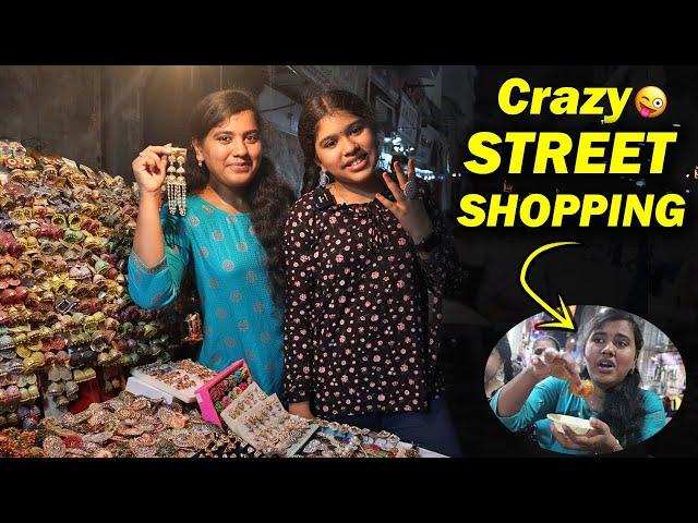 Akka's WORST BEHAVIOUR in Street || Road Side Panipuri || Street Shopping Vlog️ | Ammu Times