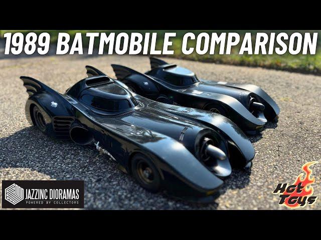 Hot Toys / Jazzinc 1989 Batmobile Comparison