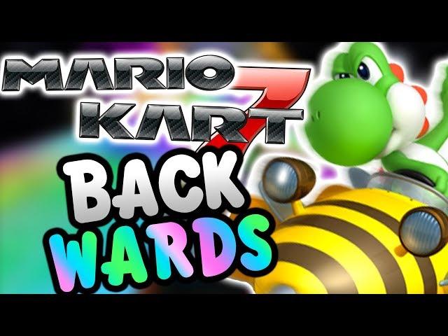 Mario Kart 7 BACKWARDS! (Retro Tracks)