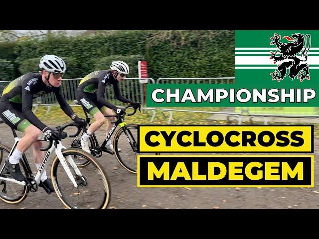 CYCLOCROSS CHAMPIONSHIP RACE @ MALDEGEM - GoPro BIKE FOOTAGE