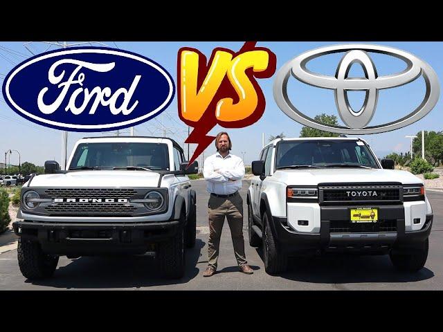 NEW Toyota Land Cruiser vs Ford Bronco: Which Boxy SUV Is Best?