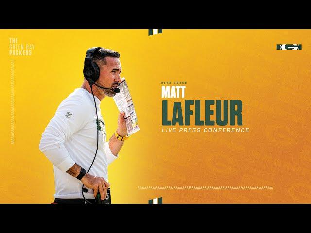 Head Coach Matt LaFleur Press Conference