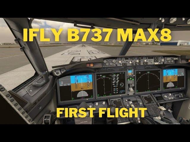 First flight   **iFly BOEING B737 MAX8**   | KFLL - KATL | MSFS