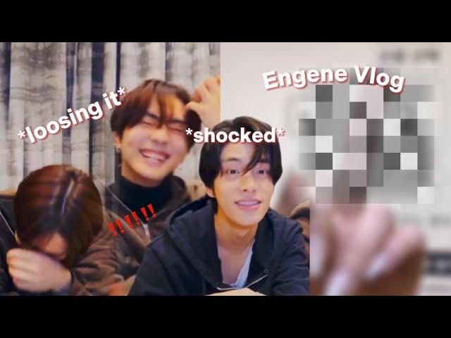 Jake and Jungwon REACTING to a Engene Vlog