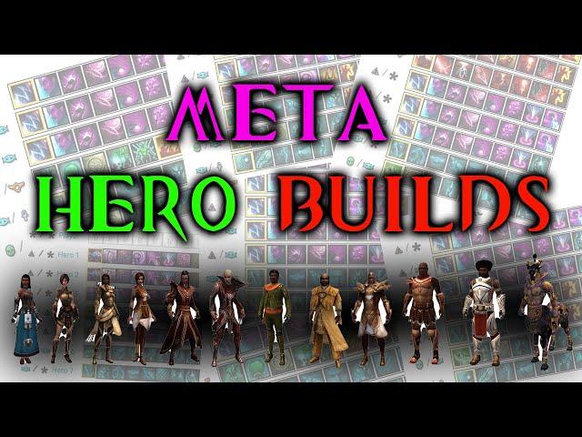 Meta Hero and Player Builds [3-5-7 hero teams] - Guild Wars1