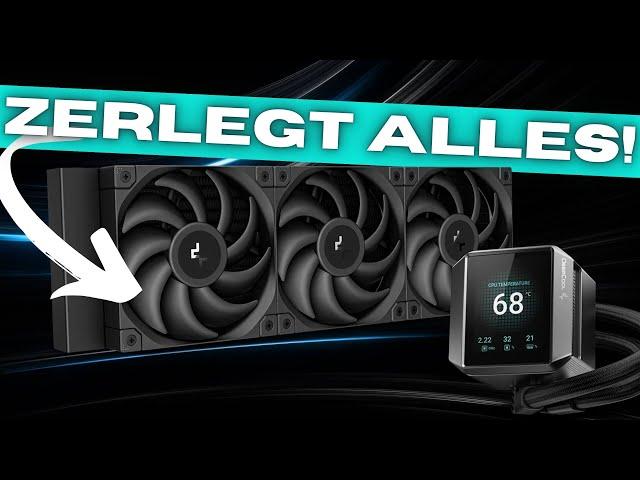 DIESE AIO ZERLEGT ALLES! + DISPLAY FÜR NUR 160€! DeepCool Mystique 360  vs Corsair, NZXT, Arctic...